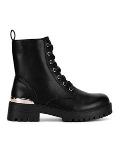 Ботильоны на плоской подошве, черный Deezee