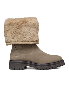 Ботильоны на плоской подошве, бежевый Geox