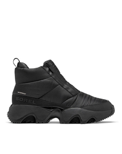 Зимние ботинки женские стеганые, черный Sorel