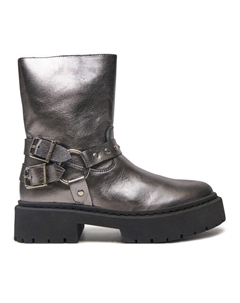 Ботильоны на плоской подошве, серый Steve madden