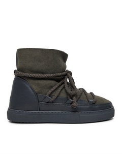 Зимние ботинки женские высокие, графитовый Inuikii