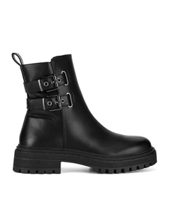 Ботильоны на плоской подошве, черный Deezee