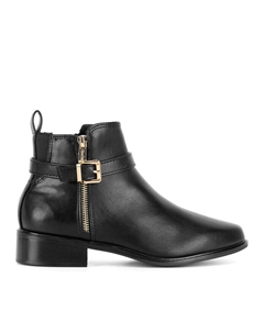 Ботильоны на плоской подошве, черный Clara barson