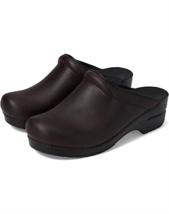 Сабо Sonja, цвет Antique Brown/Black Outsole Dansko
