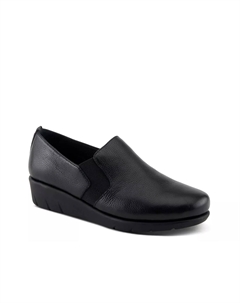 Босоножки Arete Wedge Slip-On, черные Spring step
