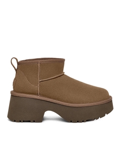 Ботинки зимние W Classic Ultra Mini Heights, зеленый Ugg