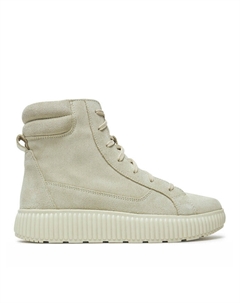 Ботильоны на плоской подошве, серый Geox