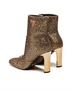 Ботильоны на блочном каблуке, золотой Guess