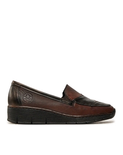 Мокасины, коричневый Rieker