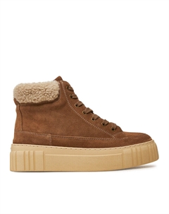 Ботильоны на плоской подошве, коричневый Gant