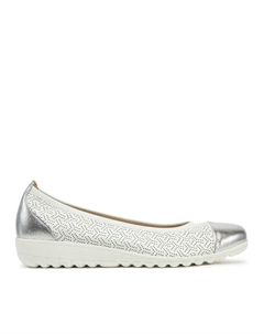 Балетки, белый Caprice