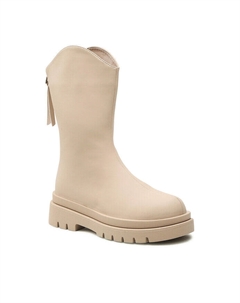 Ботильоны на плоской подошве, бежевый Deezee