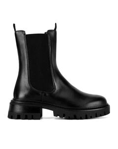 Ботильоны на плоской подошве, черный Lasocki