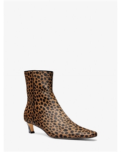 Ботинки Cosmo из телячьей шерсти с принтом гепарда, мультиколор Michael kors