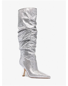 Ботинки Luna с пайетками, серебряный Michael kors