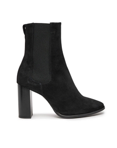 Ботильоны на блочном каблуке, черный Calvin klein