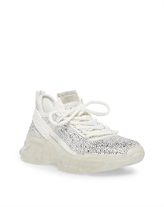 Кроссовки Maxima черные со стразами, мультиколор Steve madden