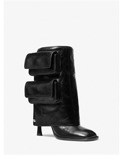 Ботинки-Карго из кожи Dakota, черный Michael kors