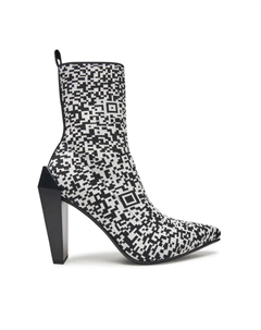 Ботильоны на блочном каблуке, мультиколор United nude