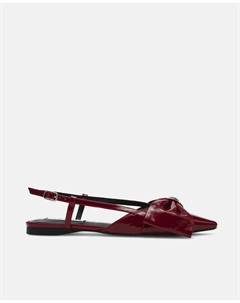 Женские мюли с бантом, красный Steve madden