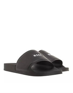 Сандалии slides, черный Msgm