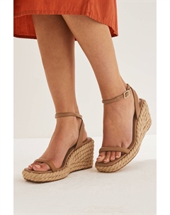 Эспадрильи на танкетке Forever Comfort с прямоугольным носком Next