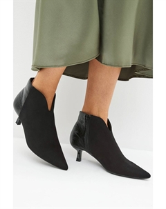 Ботильоны на высоком каблуке с острым носком Forever Comfort, черный Next
