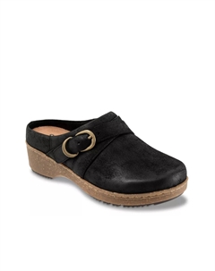 Сабо Asmara, черная замша Softwalk