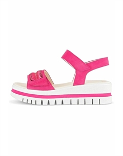 Босоножки на платформе, цвет pink Gabor