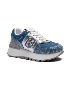 Кроссовки Amazing 33 с элементами кожи, синий Liu jo