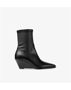 Ботильоны Hadley 60 из кожи с острым носком, черный Jimmy choo