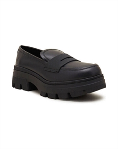 Мокасины женские на платформе, черный Calvin klein jeans