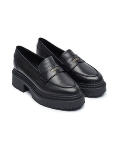 Мокасины Finda из натуральной кожи, черный Guess