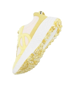 Женские кроссовки из переработанной сетки с ароматизированной подошвой, жёлтый No name