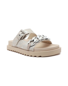 Сандалии женские Фатема с декоративной цепью, бежевый Guess