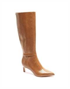 Сапоги женские Qial на шпильке, бежевый Guess