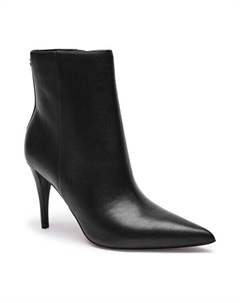 Ботильоны женские кожаные с каблуком-шпилькой, черный Guess