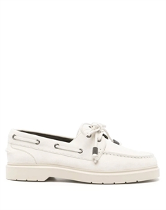 Замшевые топсайдеры, нейтральный Brunello cucinelli