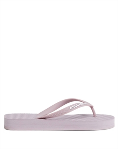 Шлепанцы с логотипом, розовый Dsquared2