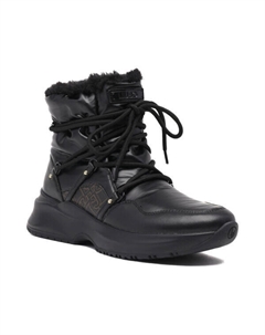 Ботильоны женские с меховой подкладкой, черный Liu jo