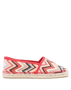 Эспадрильи Zigzag, красный Missoni