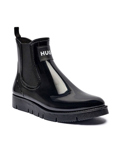 Сапоги женские Lunara Rchbootie резиновые короткие, черный Hugo