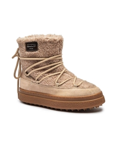 Ботинки женские мягкие зимние, бежевый Gant