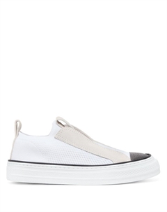 Кроссовки с декором Monili, белый Brunello cucinelli