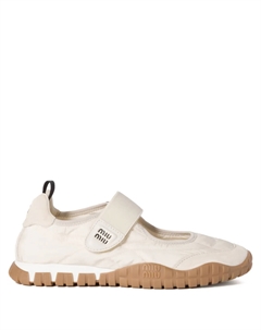 Балетки Tyre, нейтральный Miu miu