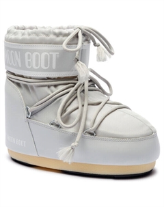 Дутики женские Icon low короткие, серый Moon boot