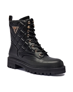 Ботинки женские высокие стеганые, черный Guess