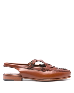 Кожаные слиперы Roqueta, коричневый Hereu