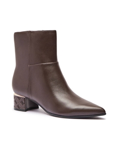 Ботильоны женские с блочным каблуком, коричневый Guess