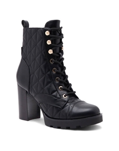 Ботильоны женские на блочном каблуке, черный Guess